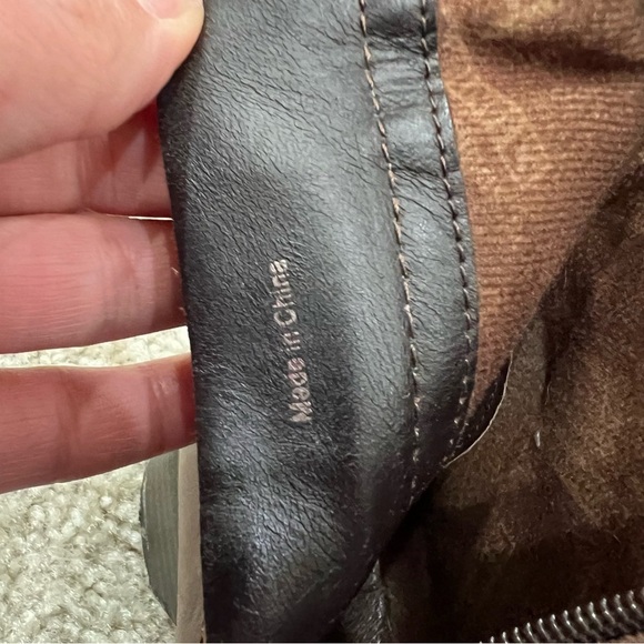 Pikolinos Women’s Brown Leather Ankle Heeled Booties Boots Size 36 US 5.5-6 - Picture 11 of 16